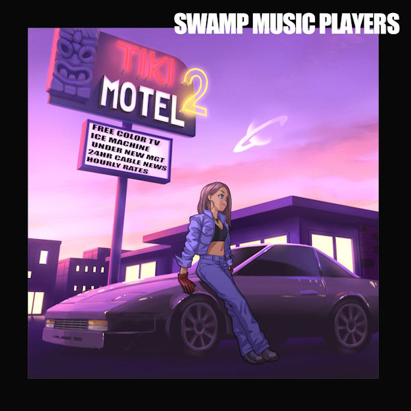 Swamp Music Players free color tv album cover