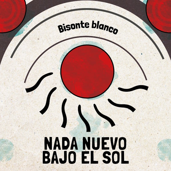 Bisonte Blanco bajo el sol