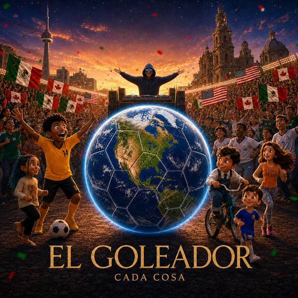 CADA COSA presenta "el goleador", un himno musical para celebrar la pasión por el fútbol