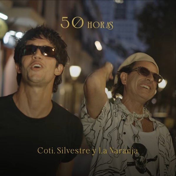 Coti, Silvestre y La Naranja se unen en “50 Horas”, una canción de deseo, complicidad y besos robados