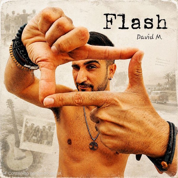 David M. convierte una noche de fiesta en una historia de pop-rock con "Flash"