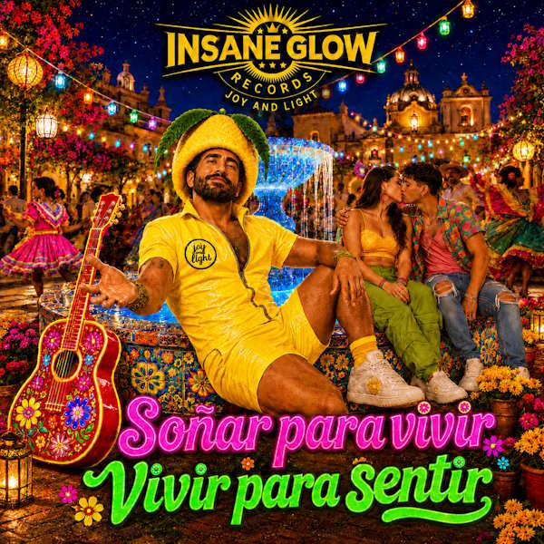 Insane Glow presenta "Soñar para vivir": un himno latino que celebra la luz interior y la fuerza de los sueños