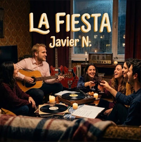 Javier N convierte una reunión entre amigos en el punto de partida de "La fiesta"