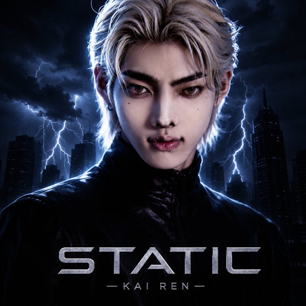 Kai Ren estrena "STATIC": la electrizante atracción entre dos almas se convierte en un himno de dance-pop oscuro y adictivo