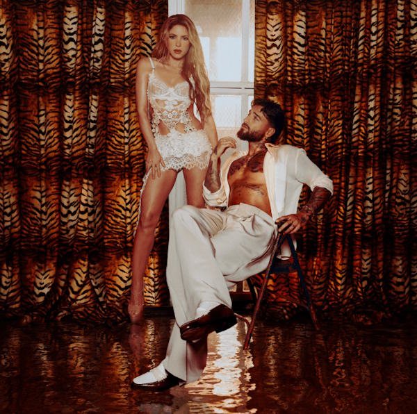 Maluma y Shakira unen sus voces en "Agua", una colaboración marcada por la atracción y la química