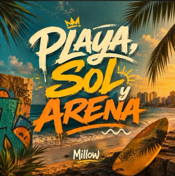 Millow presenta "Playa, Sol y Arena", una nueva propuesta dentro de su particular fusión urbana