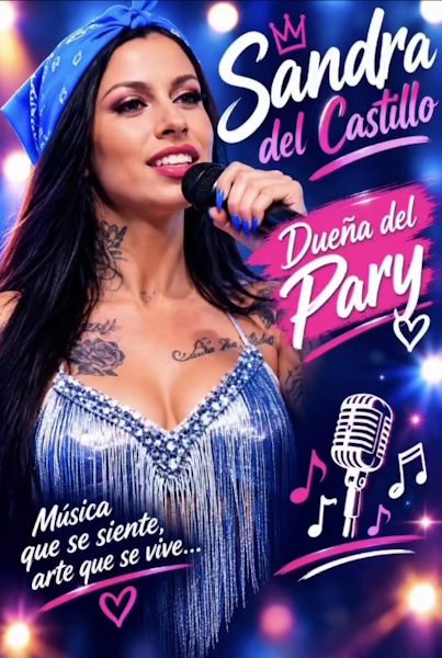 Sandra del Castillo presenta "La Dueña Pary" y continúa dando forma a su propuesta musical