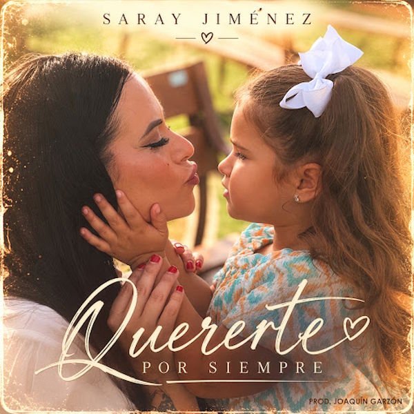 Saray Jiménez presenta "Quererte por siempre", una declaración de amor incondicional dedicada a una madre