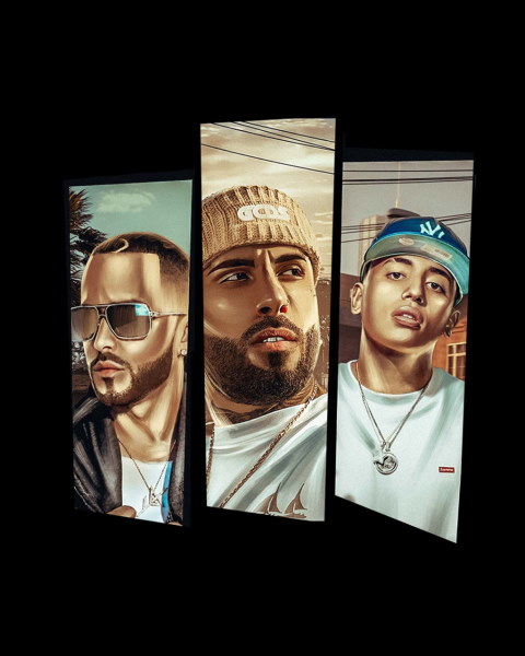 Yandel Nicky Xyron